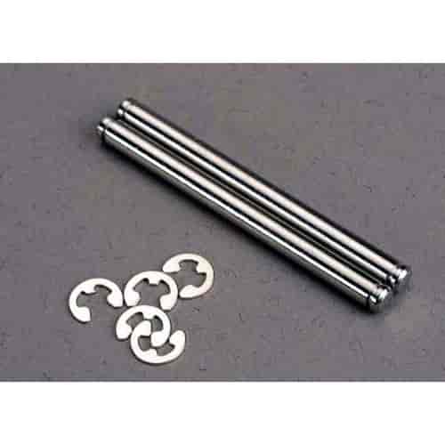Suspension pins 39mm hard chrome 2 / E-clips 4