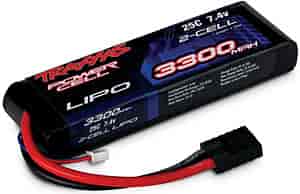 *USED - 2-Cell LiPo Battery 3300 Semi-Rigid Construction