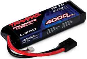 *USED - 2-Cell LiPo Battery 4000 Semi-Rigid Construction