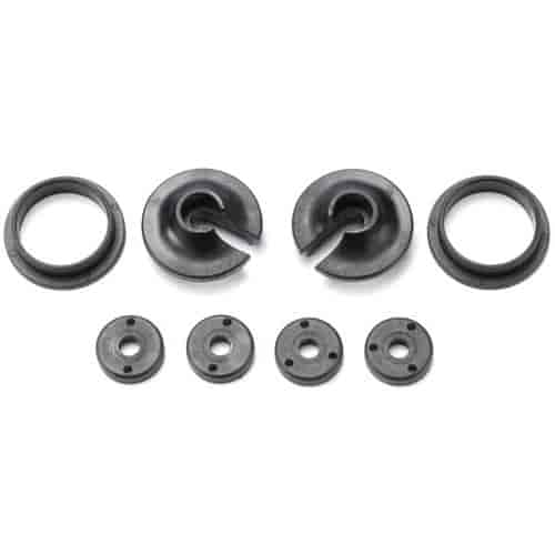 Shock Spring Retainers Set Includes 2 Each Upper & Lower Spring Retainers