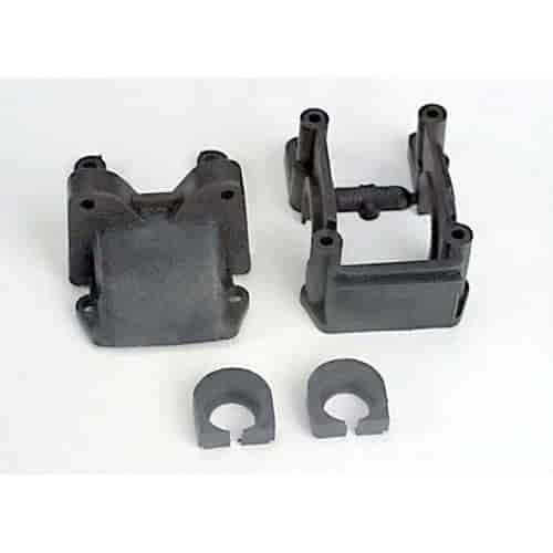 Front Differential Housing & Cover Black Plastic