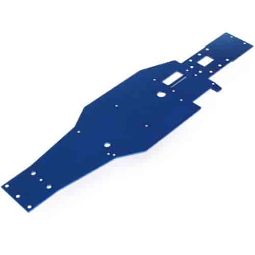Lower Chassis T6 Blue-Anodized Aluminum
