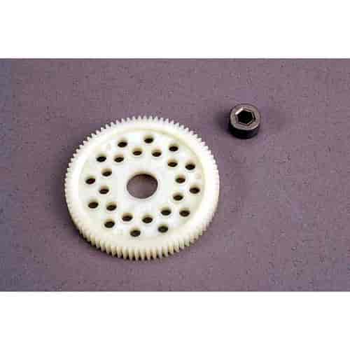 Spur gear 81-tooth 48-pitch w/bushing