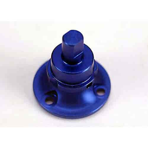 Blue-anodized aluminum differential output shaft non-adjustment side