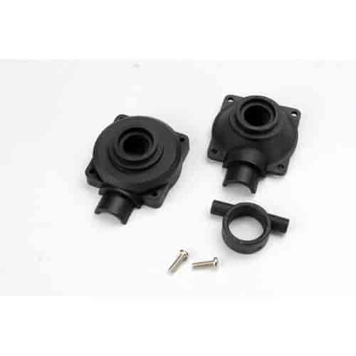 Housings diff ring side/ non-ring side 1 each / pinion collar 1