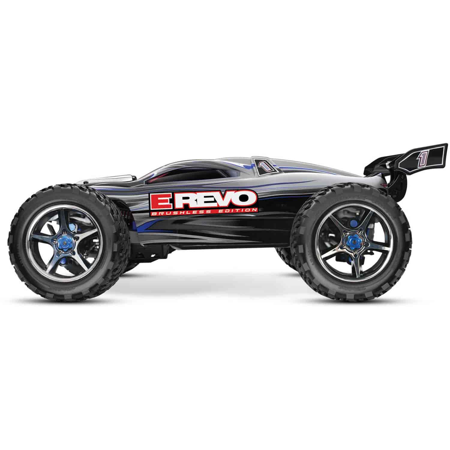*USED - Traxxas E-Revo Brushless Truck Fully Assembled, Ready-To-Race