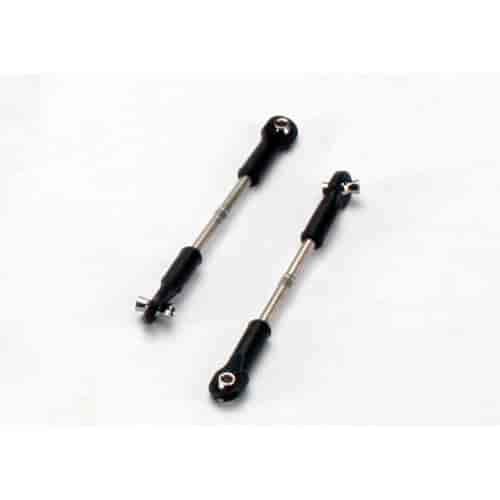Turnbuckles toe links 61mm front or rear 2 assembled with rod ends and hollow balls