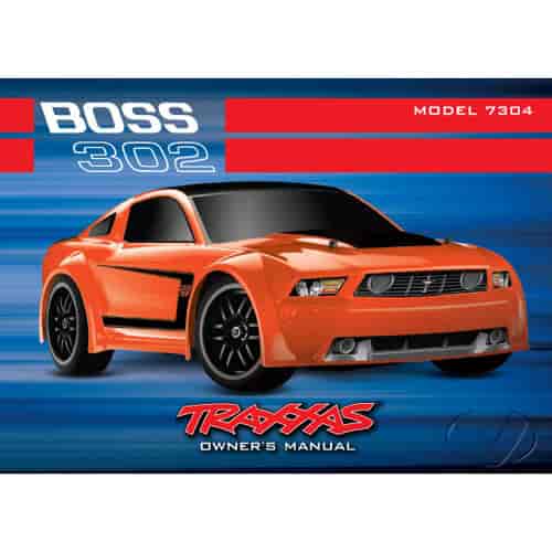 Owners manual Boss 302 Ford Mustang VXL
