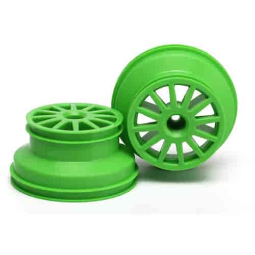 Dual Profile Wheels Green
