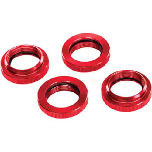 Spring Retainer Red Anodized