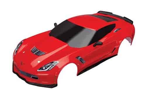 Corvette Z06 Body for 4-Tec Chassis - Red