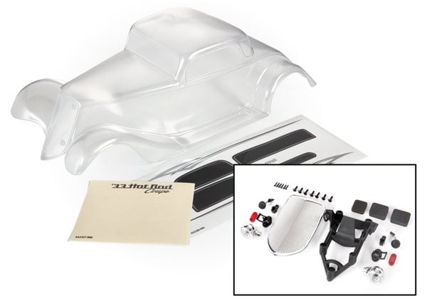 Factory Five '33 Hot Rod Coupe Replacement Body - Clear Finish