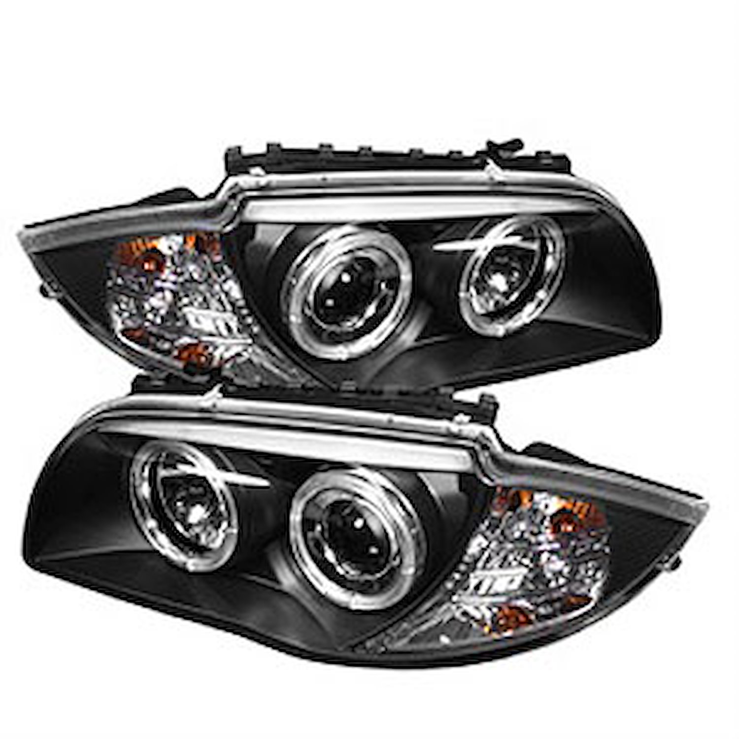 Halo LED Projector Headlights 2008-2011 BMW E87 1 Series