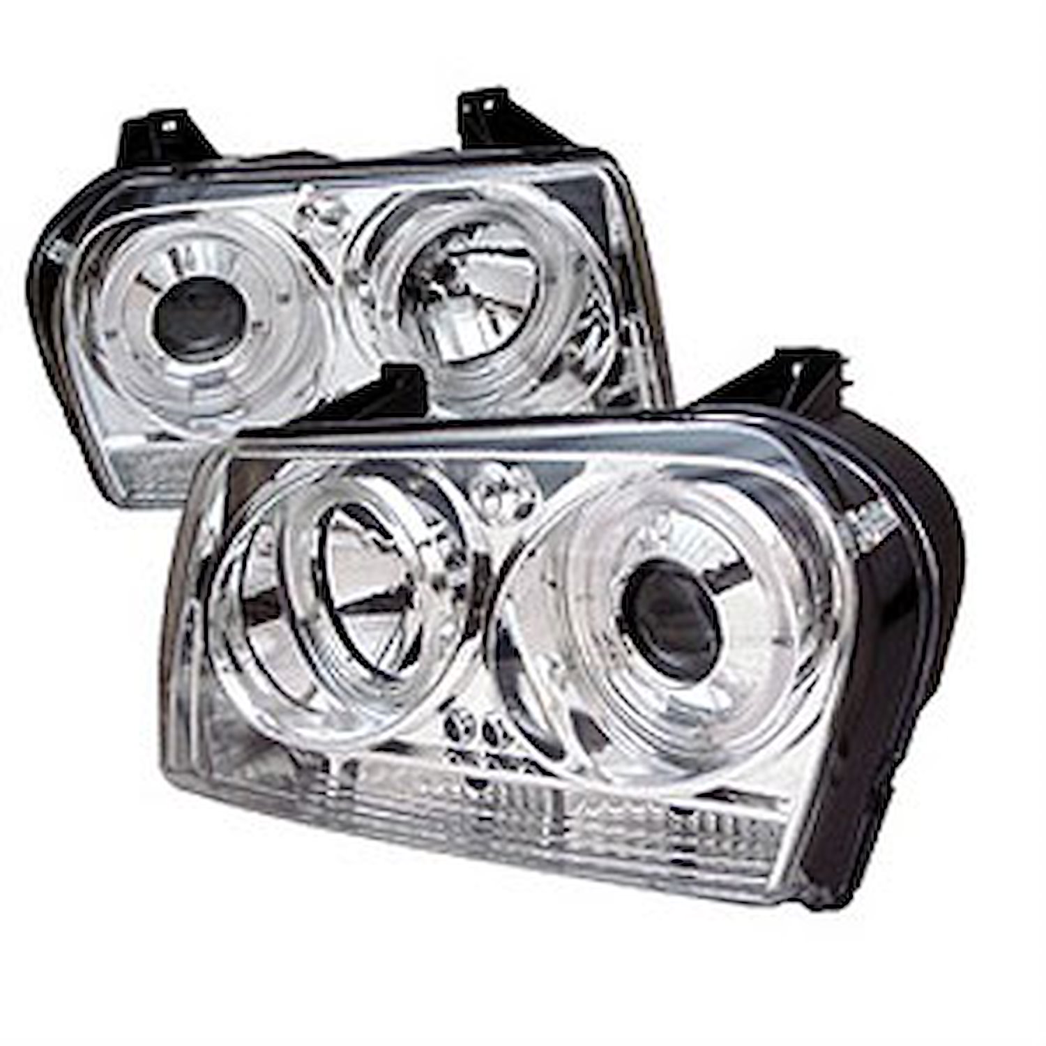 Halo LED Projector Headlights 2005-2008 Chrysler 300