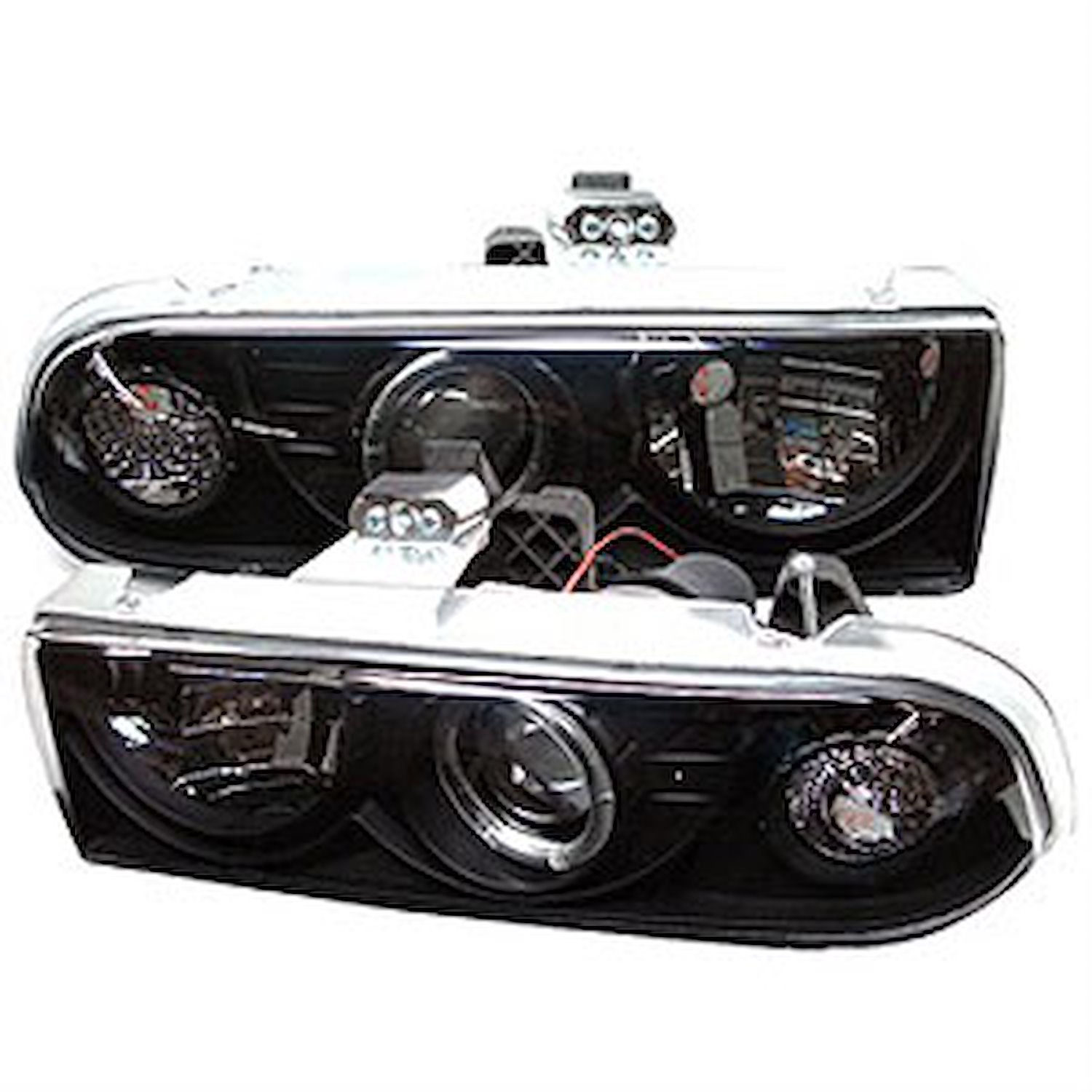 Halo LED Projector Headlights 1998-2004 Chevy S10