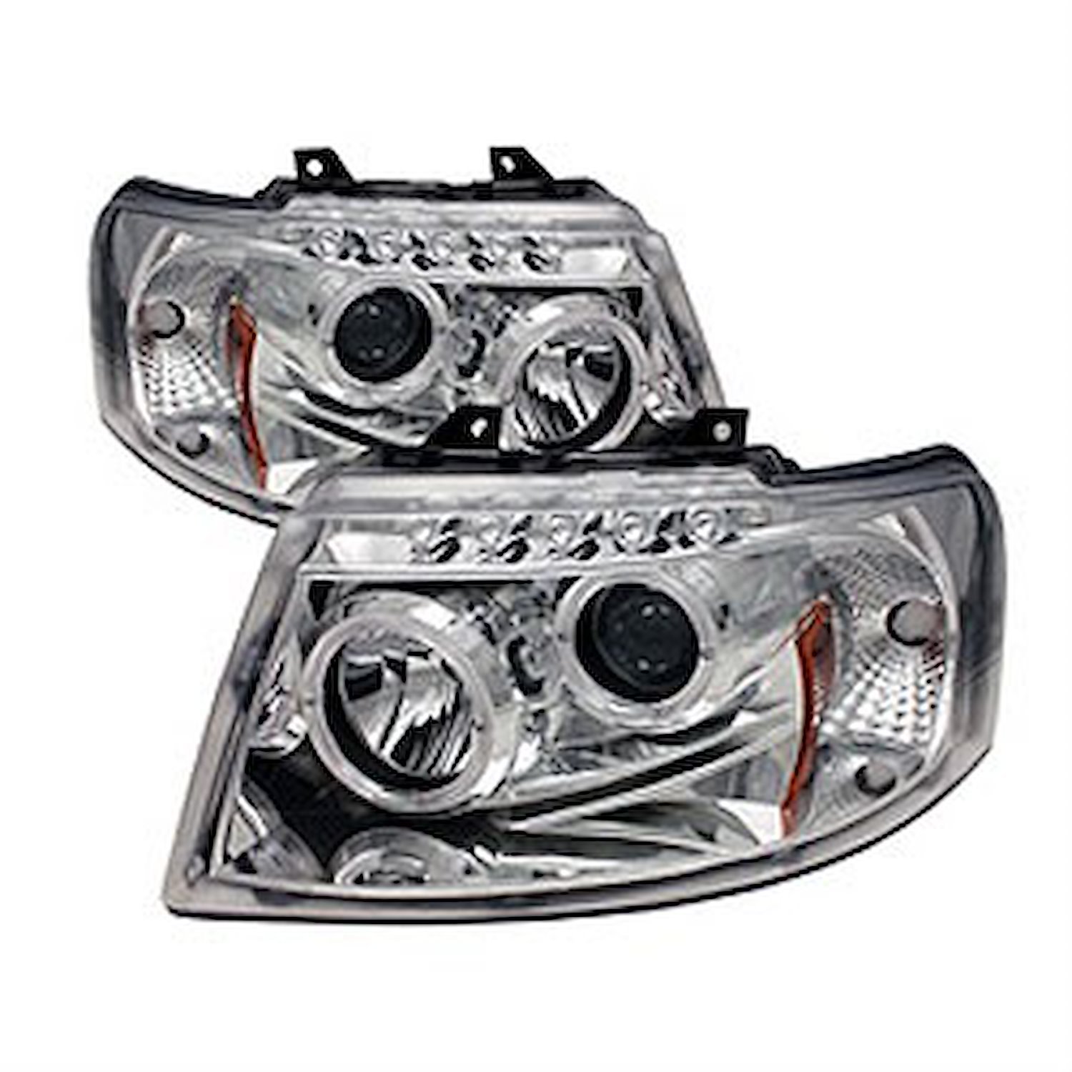 Halo LED Projector Headlights 2003-2006 Ford Expedition