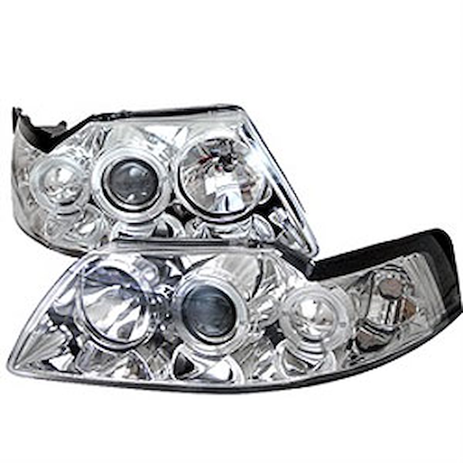 Halo LED Projector Headlights 1999-2004 Ford Mustang