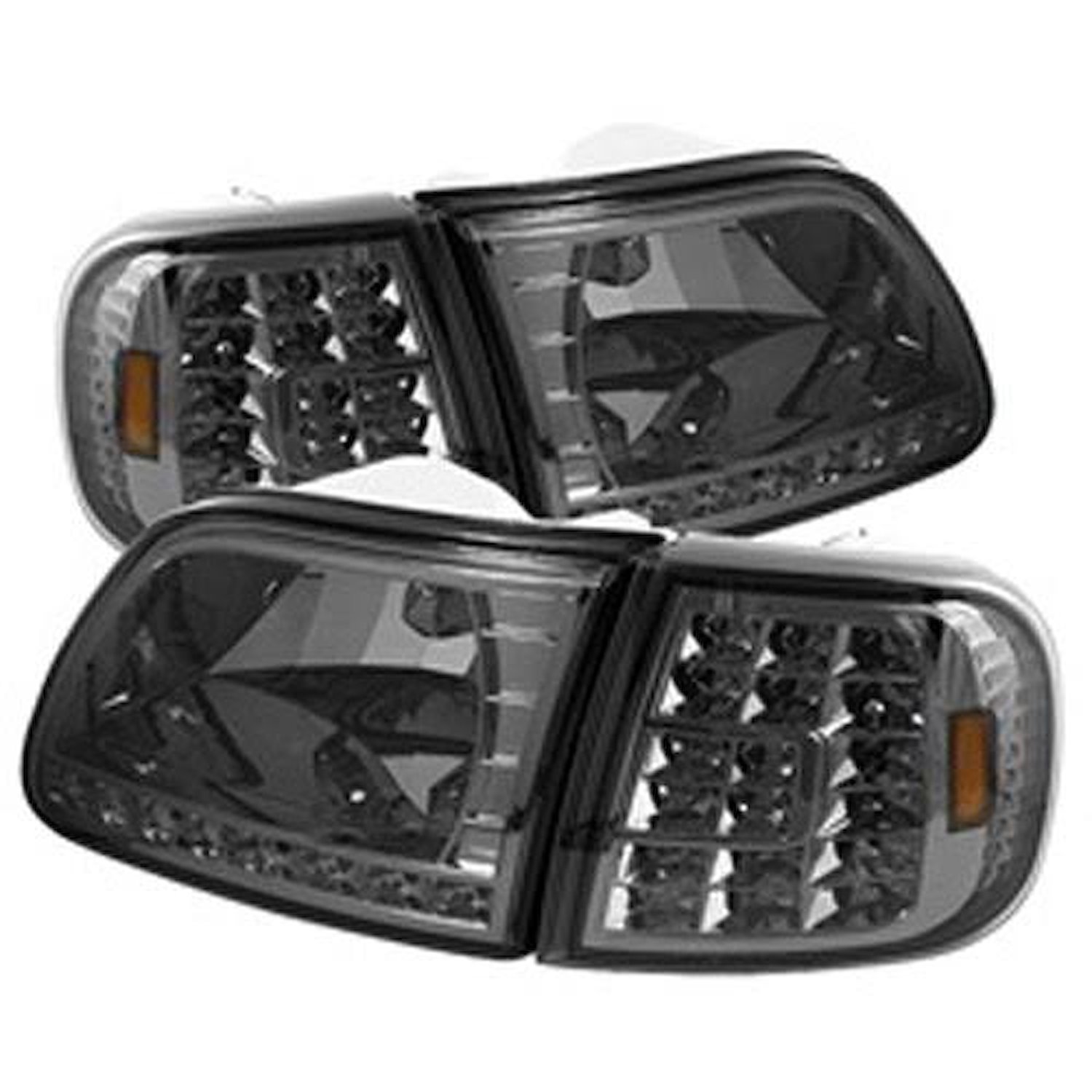 xTune LED Crystal Headlights 1997-2002 Ford Expedition/F150
