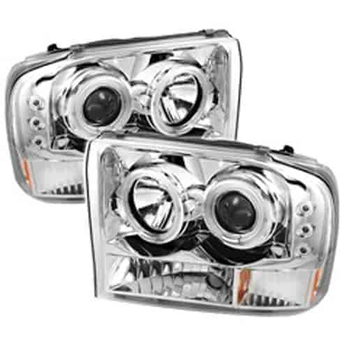 Halo CCFL Projector Headlights 1999-2004 Ford F250/Excursion