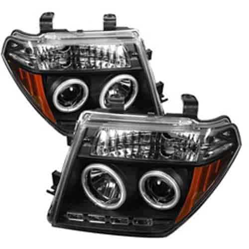 Halo CCFL Projector Headlights 2005-2008 for Nissan Frontier