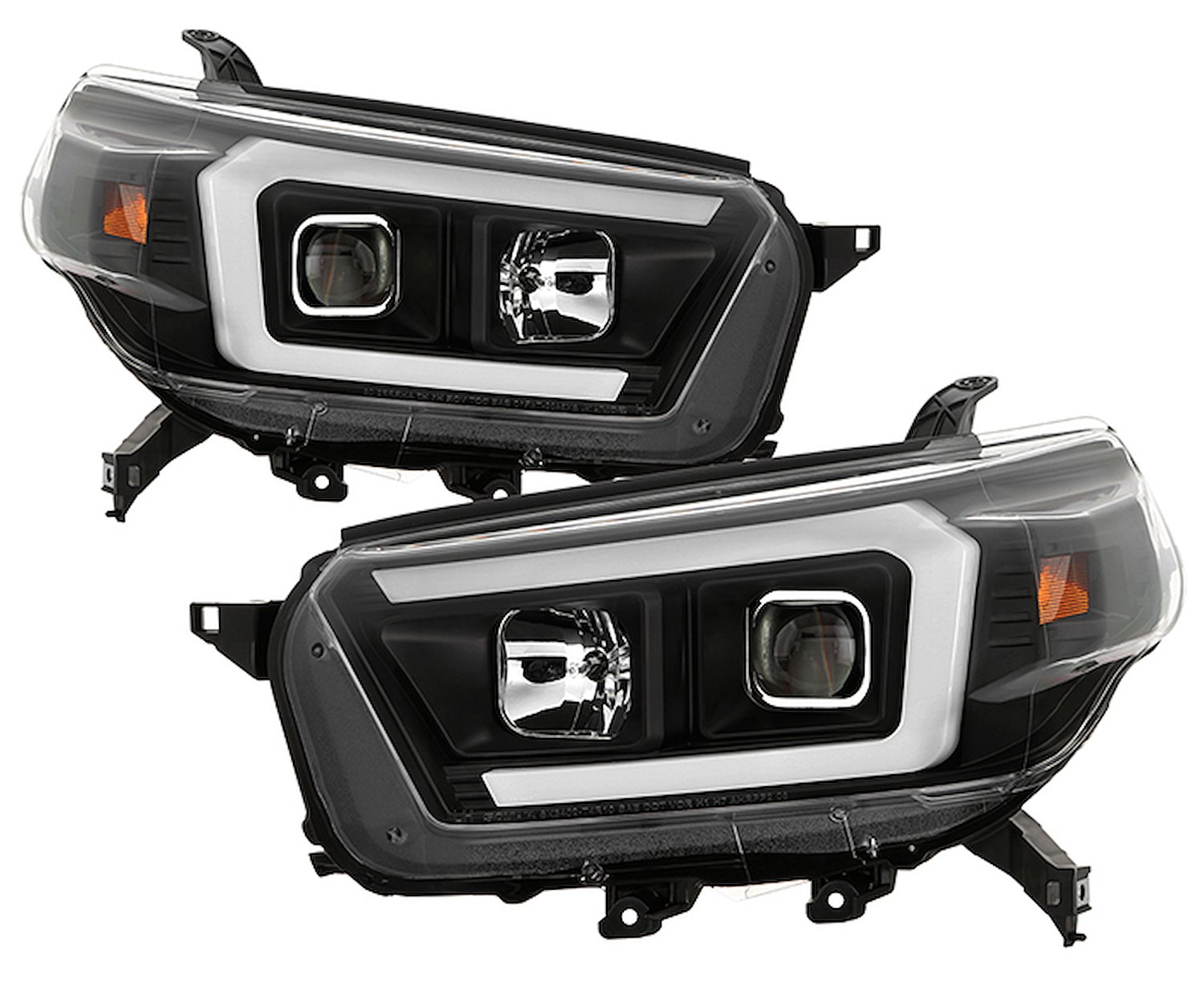 Signature Series Halogen Projector Headlights 2010-2013 Toyota 4Runner, Black