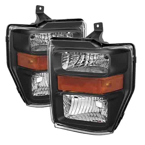 xTune OEM Style Crystal Headlights 2008-2010 Ford F250/350/450 Super Duty