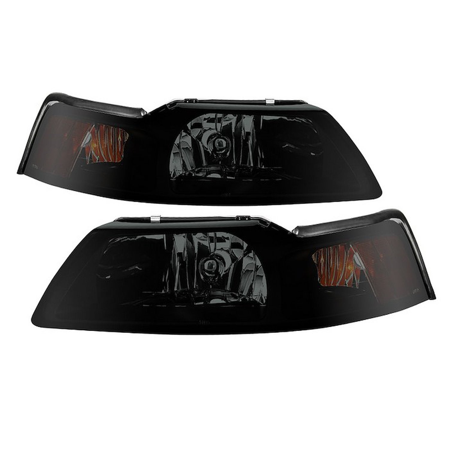 xTune Crystal Headlights 1999-2004 Ford Mustang