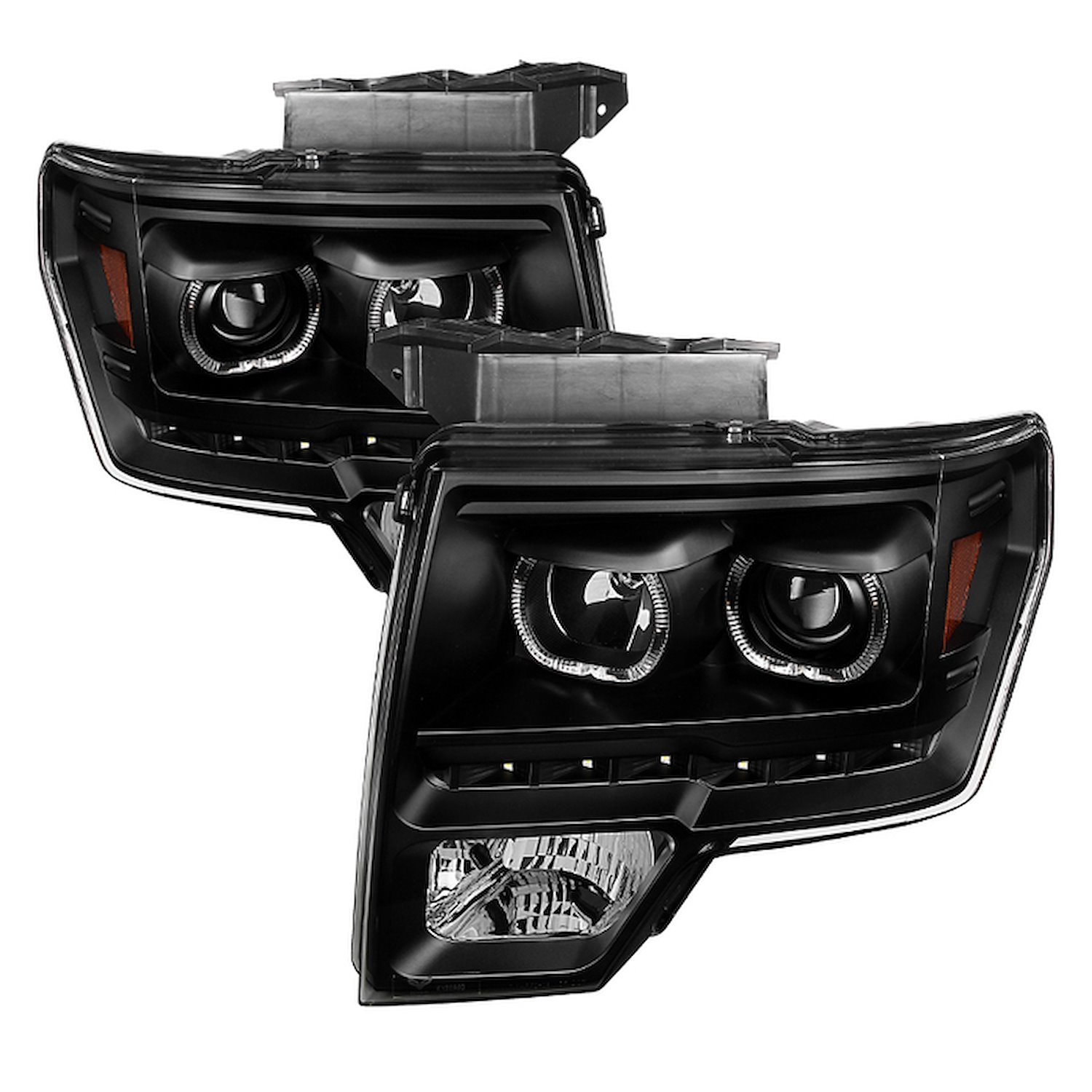 xTune Halo LED Projector Headlights 2009-2014 Ford F150