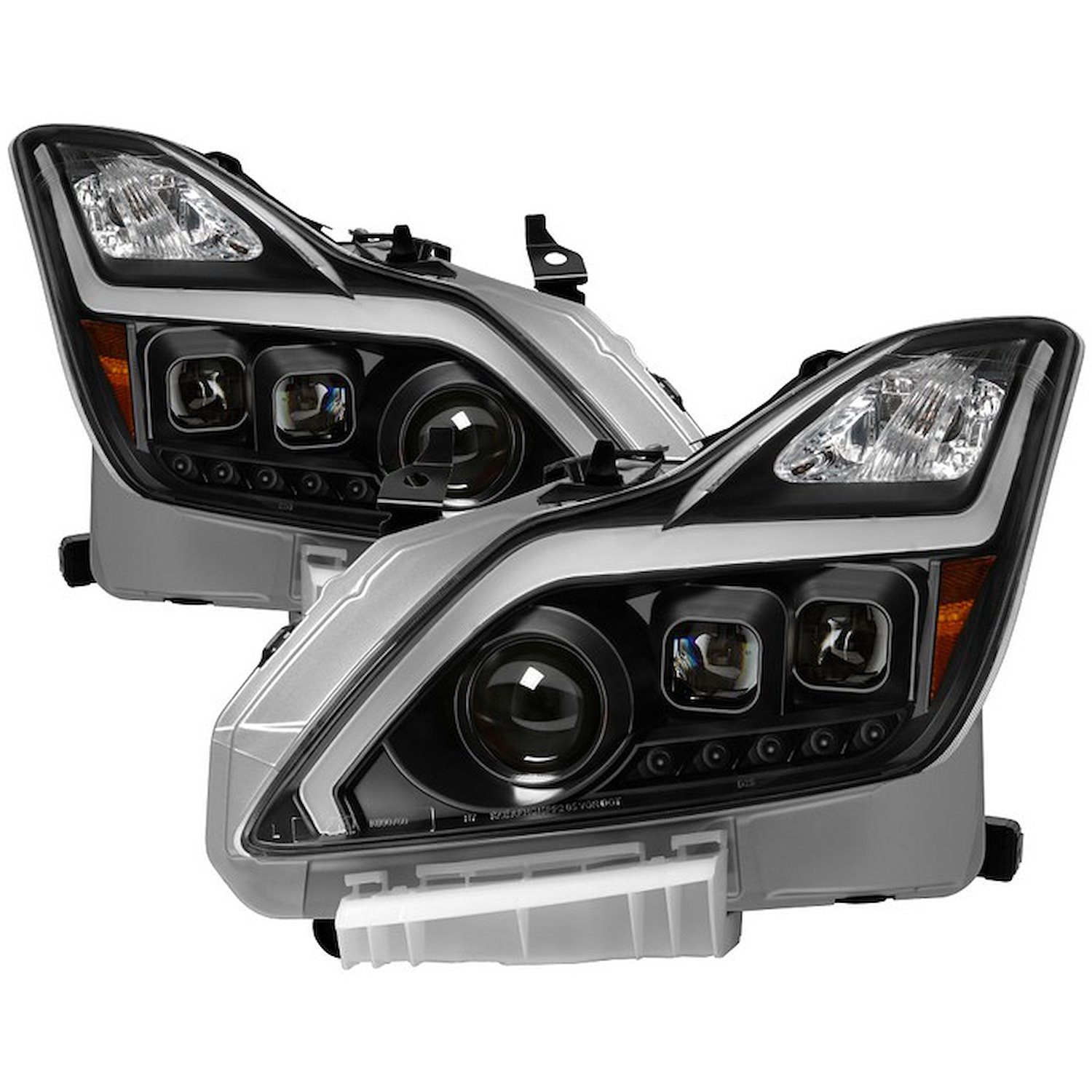xTune Light Bar DRL Projector Headlights 2008-2015 Infiniti G37/G37X
