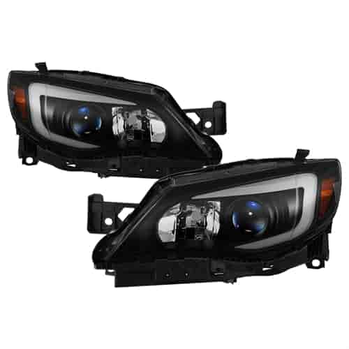 xTune Light Bar DRL Projector Headlights 2008-2014 Subaru Impreza WRX