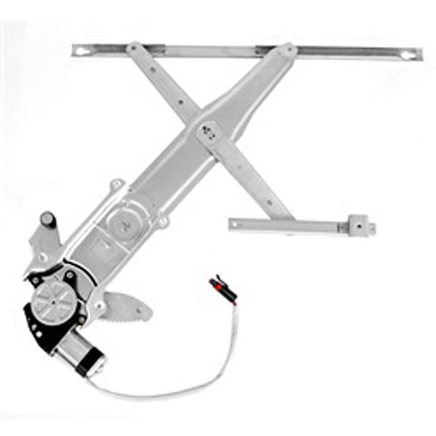 Replacement power window regulator from Omix-ADA, Fits left front window on 07-16 Jeep Wrang