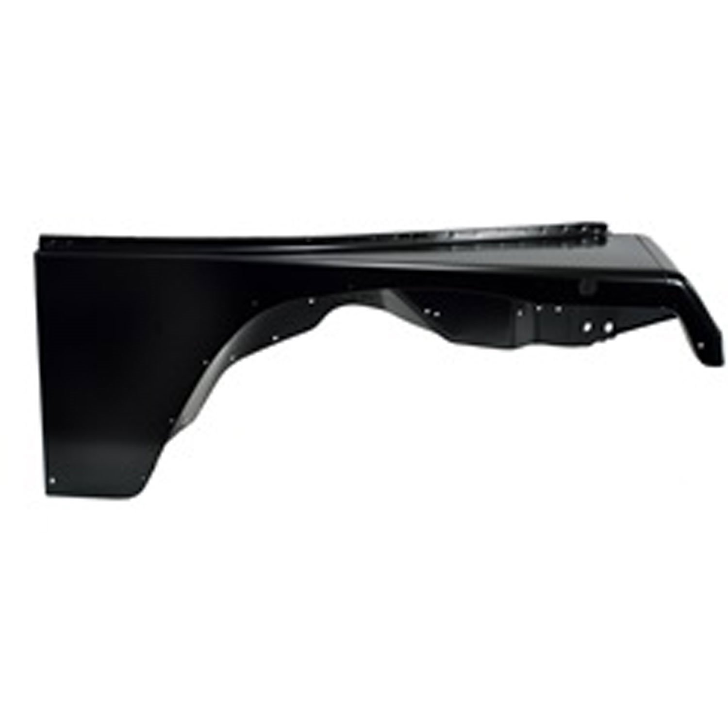 Replacement front fender from Omix-ADA, Fits right side of 87-95 Jeep Wrangler YJ