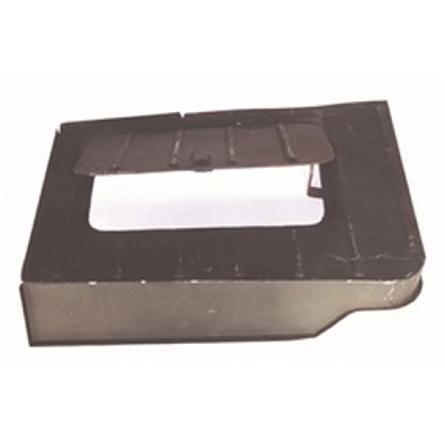 This tool box assembly from Omix-ADA includes the lid. It fits 46-71 Willys and Jeep models.