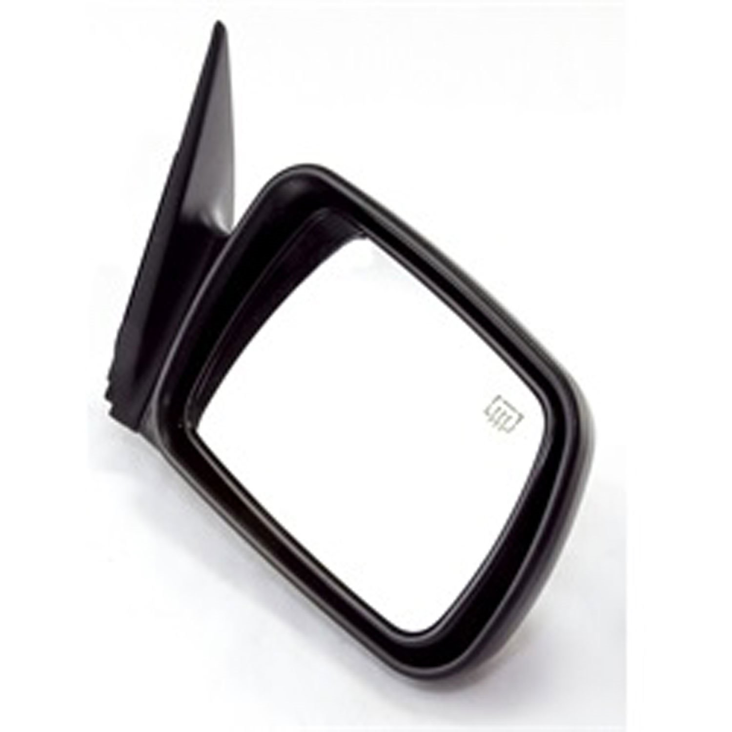 This black folding power door mirror from Omix-ADA is heated and fits 97-01 Jeep Cherokee. Connects