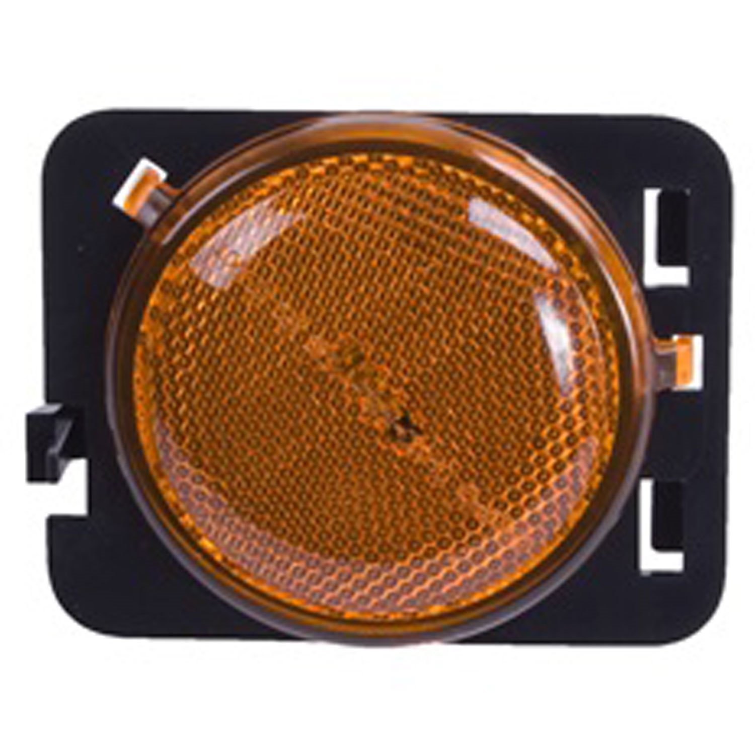 This amber side marker lamp from Omix-ADA fits the left side of 07-13 Jeep Wrangler JK.