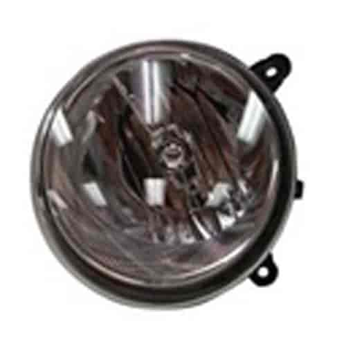 Replacement headlight from Omix-ADA, Fits left side of 07-09 Jeep Compass and Patriot without an auto-leveling system.