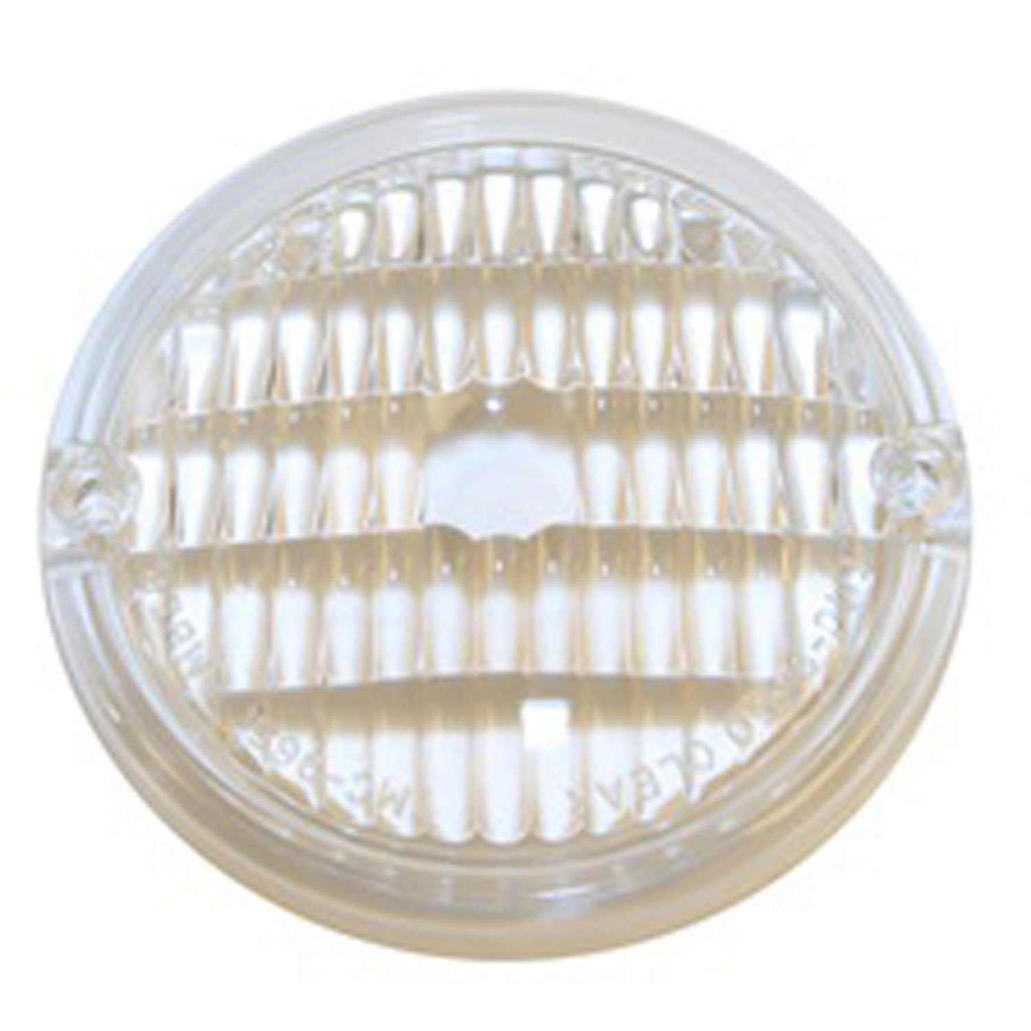 This clear parking lamp lens from Omix-ADA fits 76-86 Jeep CJ.