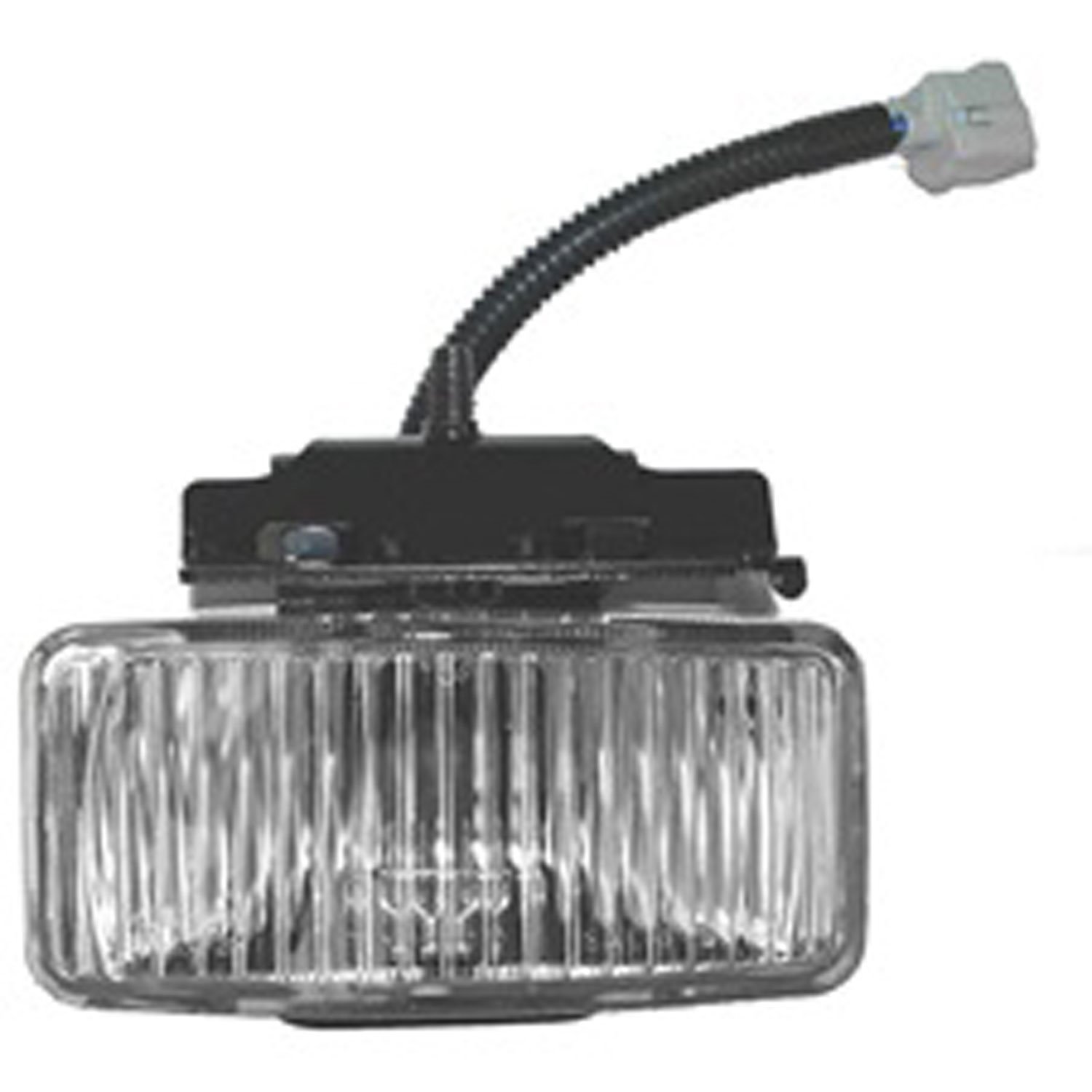 Replacement fog light from Omix-ADA, Fits right side on 97-01 Jeep Cherokee XJ