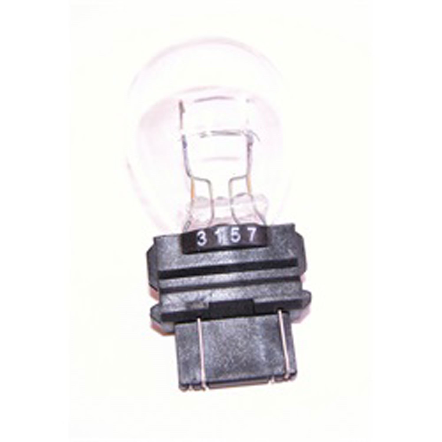 This clear replacement front parking lamp light bulb #3157 from Omix-ADA fits 1994-2014 Jeep Wranglers YJ/TJ/LJ/JK