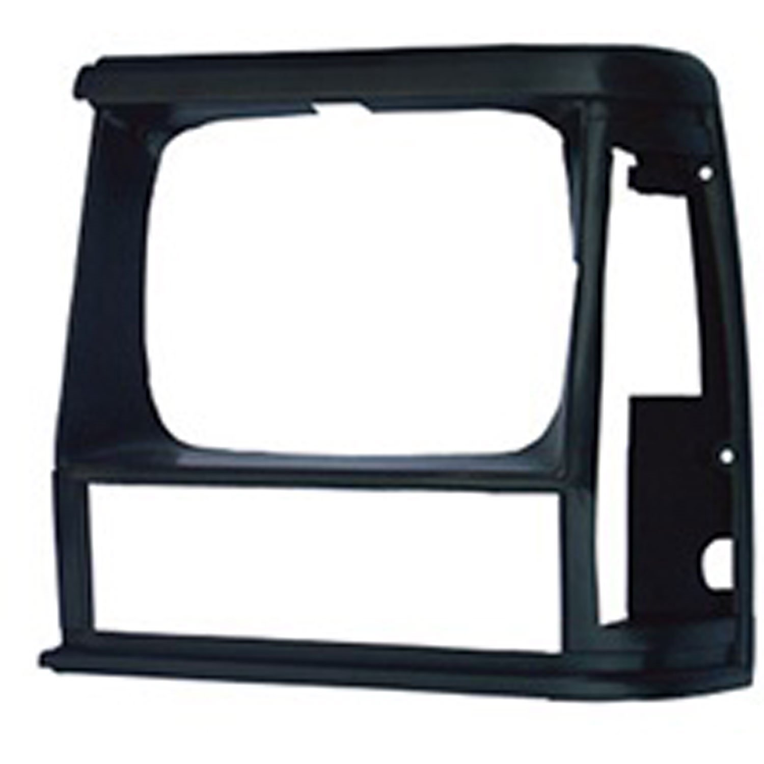 This Gray headlight bezel from Omix-ADA fits the left side on 84-90 Jeep Cherokee XJ.
