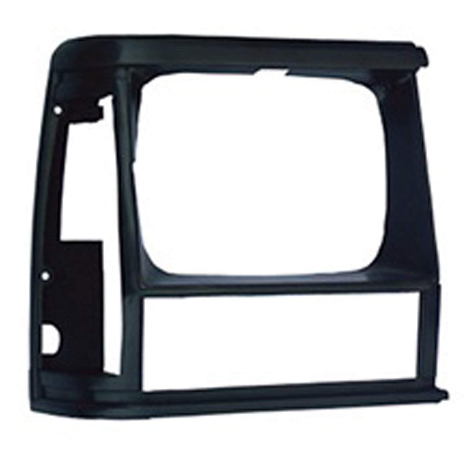 This Gray headlight bezel from Omix-ADA fits the right side on 84-90 Jeep Cherokee XJ.
