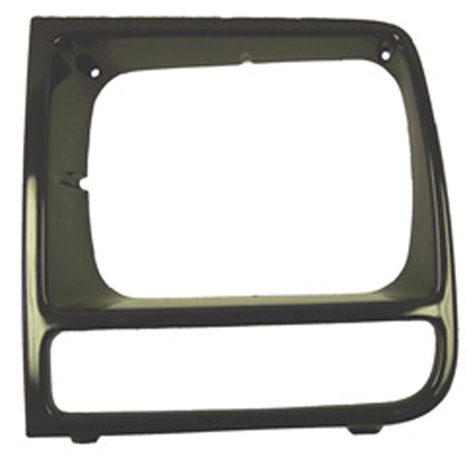 This paintable headlight bezel from Omix-ADA fits the left side on 97-01 Jeep Cherokee XJ.