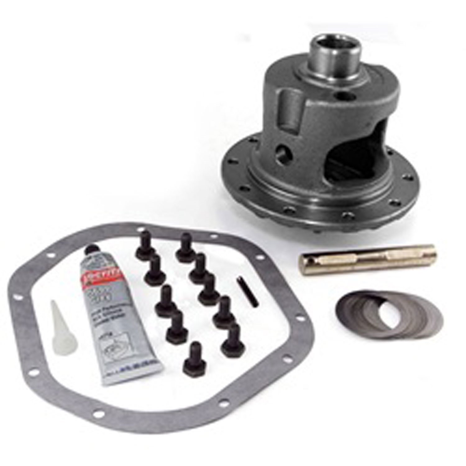 This rear differential carrier from Omix-ADA fits 97-06 Jeep Wrangler TJ with Trac-Loc Dana 44.