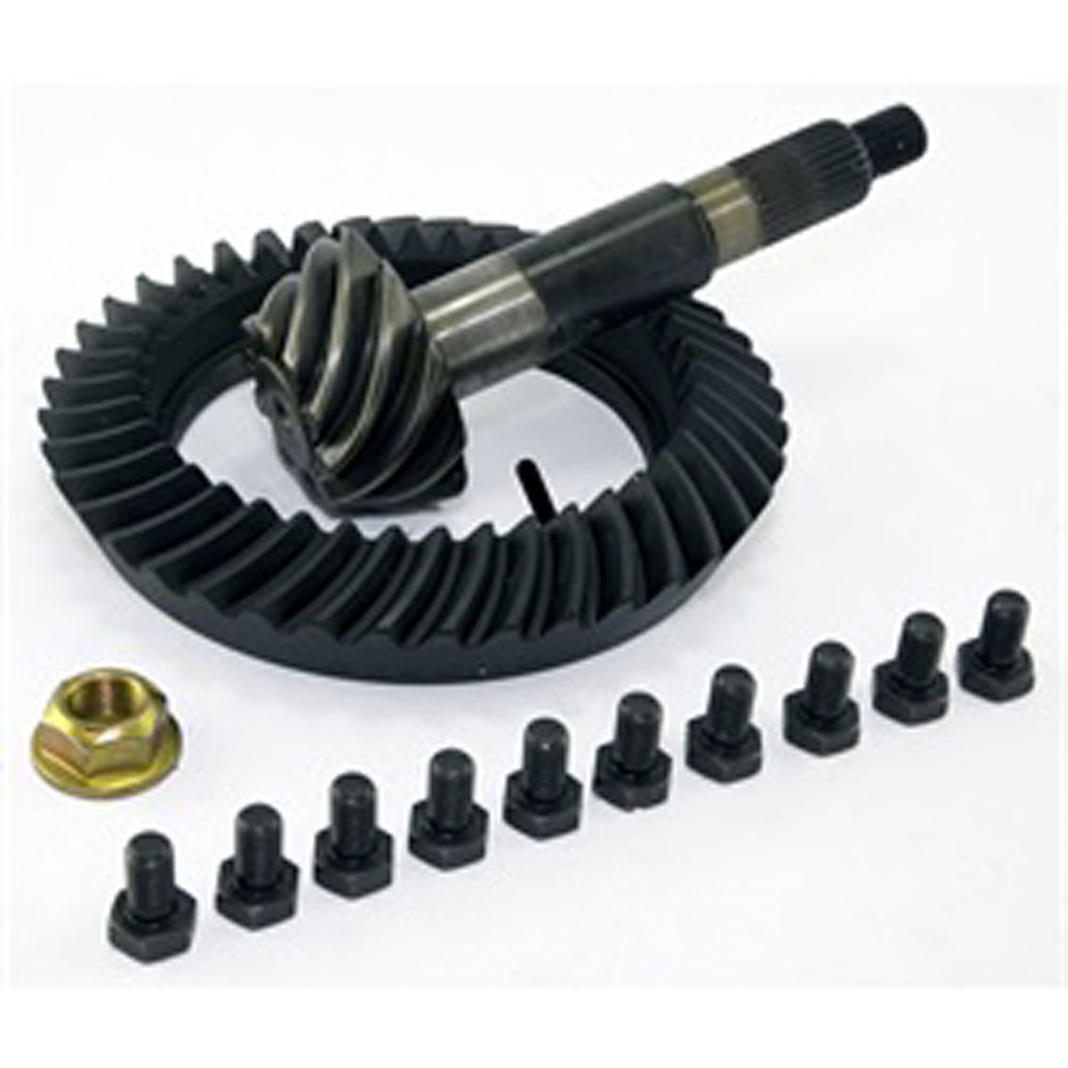 Spicer brand factory replacement ring and pinion kit has a 4.10 ratio for Dana 44 axles front