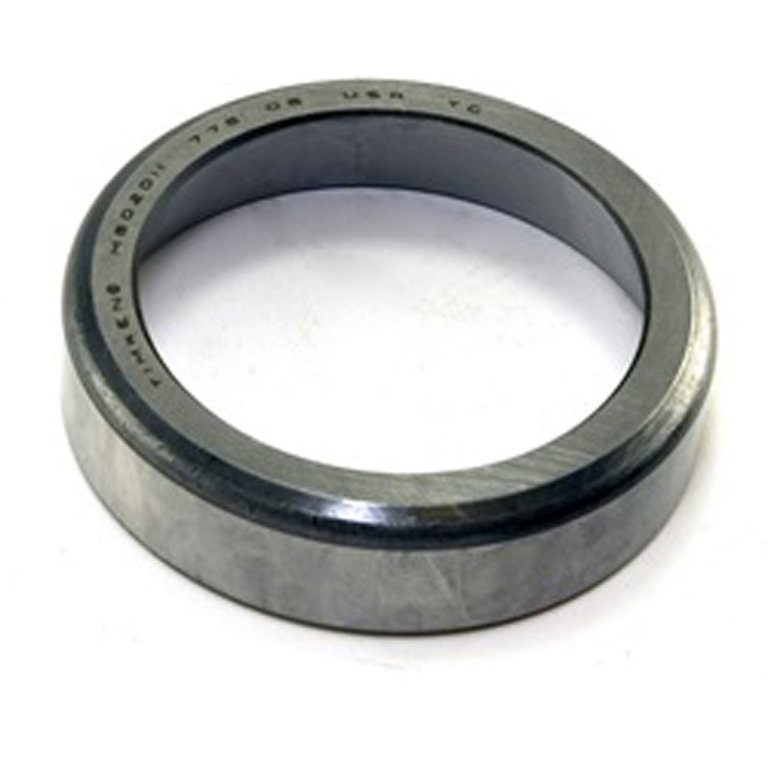 This inner pinion bearing race cup fits the AMC 20 rear axle found in 76-83 Jeep CJ-5s 76-86 CJ-7s and 81-86 CJ-8s.