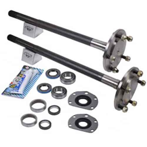 One Piece Axle Conversion Kit AMC20 Narrow Includes Axles Bearings Retainers Spacers Inner/Outer Sea