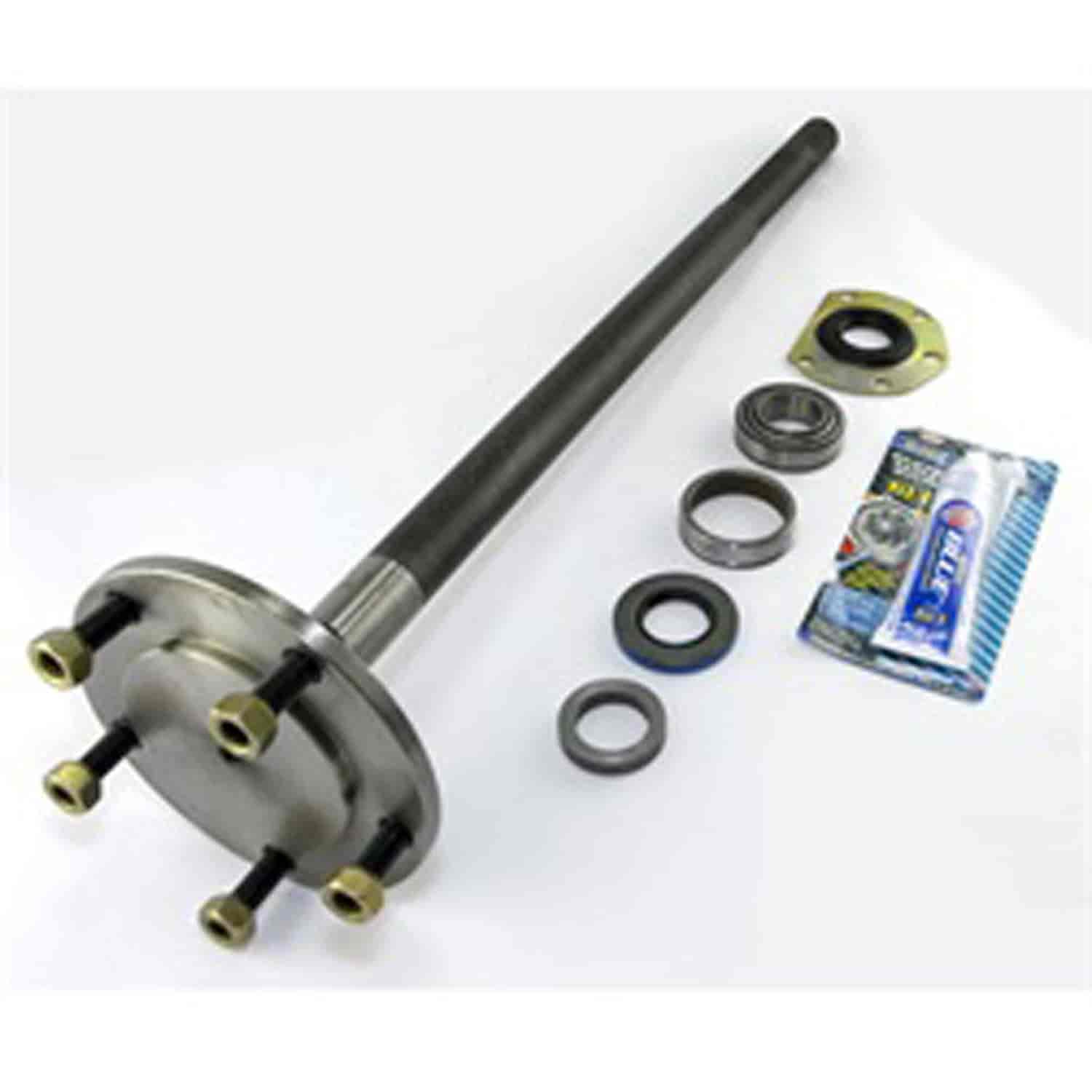 AMC20 1 piece Axle Kit With Green Bearings for 1982-86 Jeep CJ7 And CJ8 Scrambler Wide Track