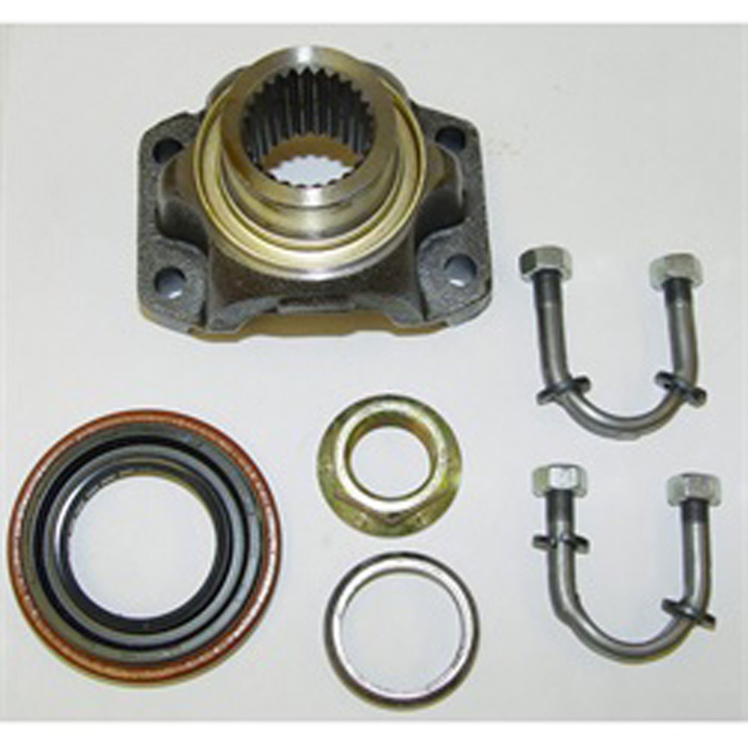 This Dana 35 yoke kit from Omix-ADA fits 93-95 Jeep Wranglers and 96-01 Cherokees with a 1330 series U-joint.