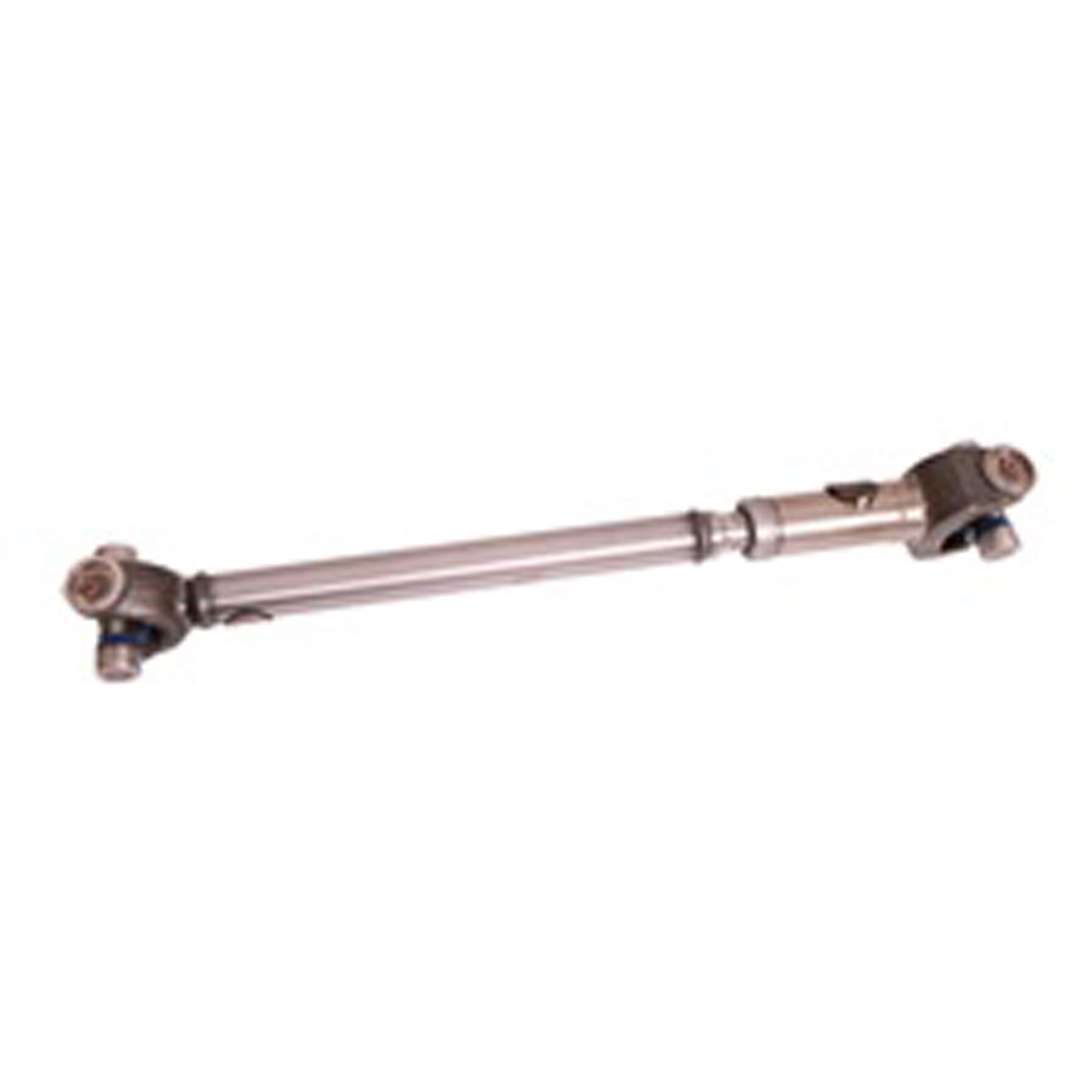 Stock replacement front driveshaft from Omix-ADA, Fits 46-49 Willys CJ2A 49-53 CJ3A 53-68 CJ3B and 55-71 Jeep CJ5.
