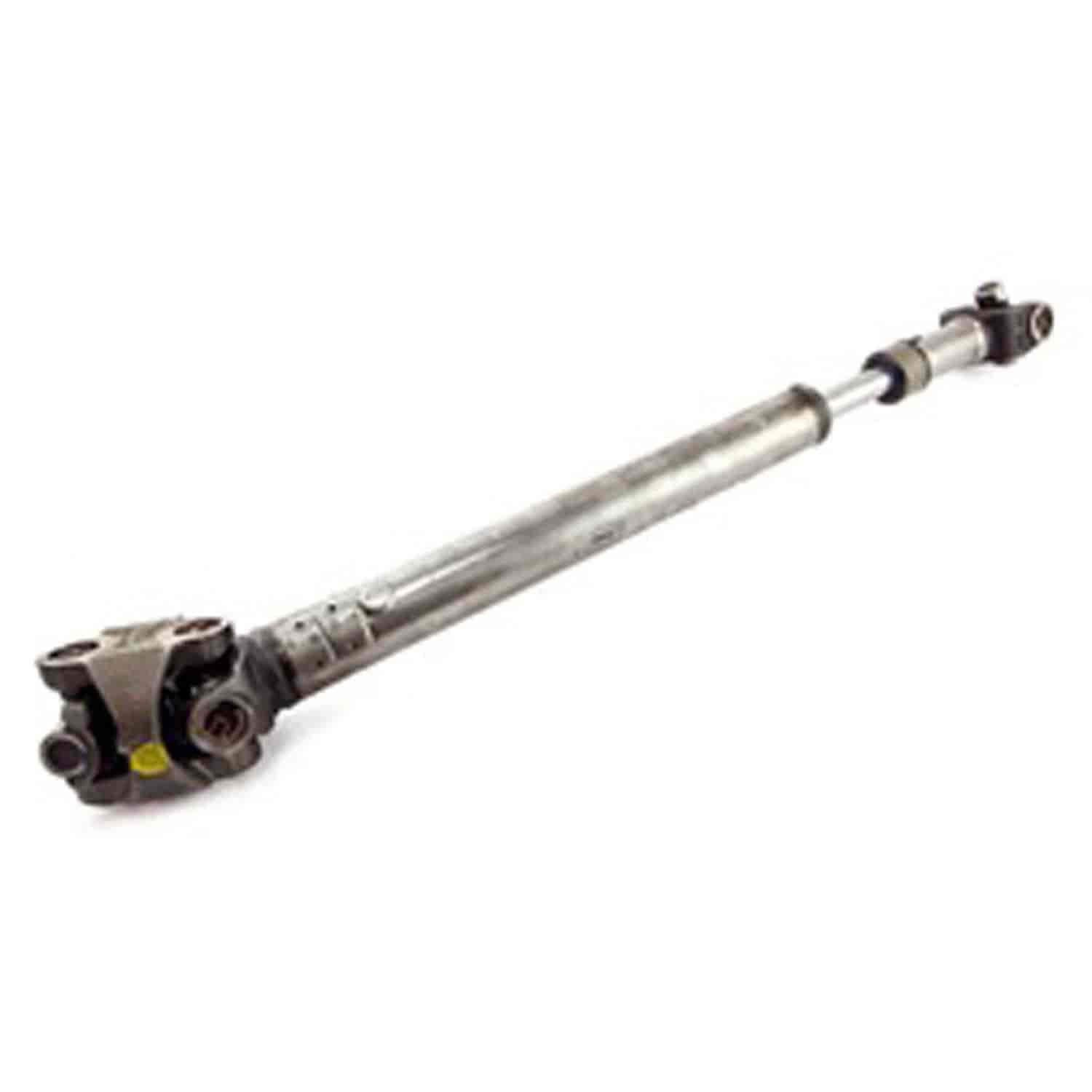 Stock replacement front driveshaft from Omix-ADA, Fits 92-93 Jeep Grand Cherokee ZJ with a 6-cyl